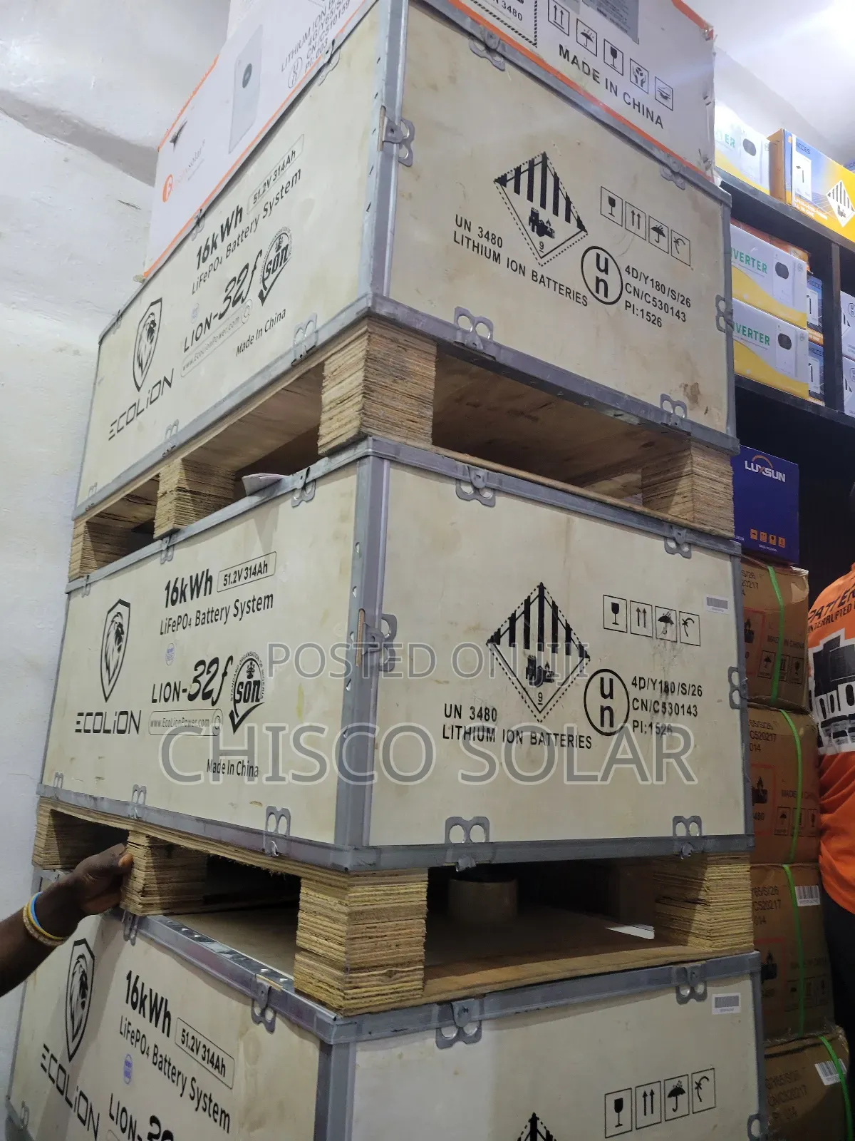 16kwh Ecolion Lithium Battery