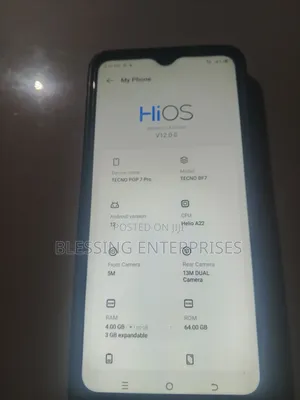 Tecno Pop 7 Pro 64 GB Blue