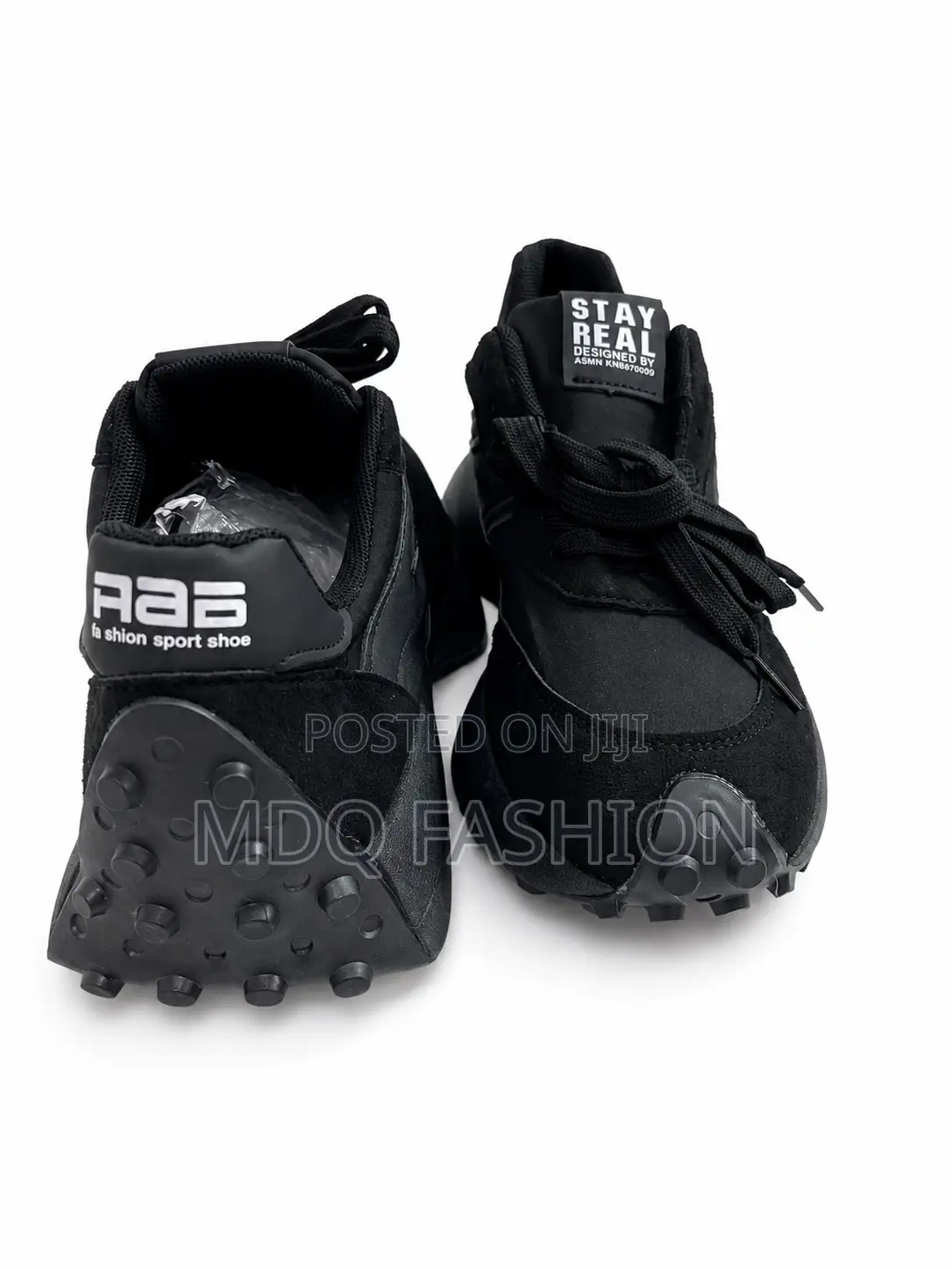 Premium All-Black Sneakers