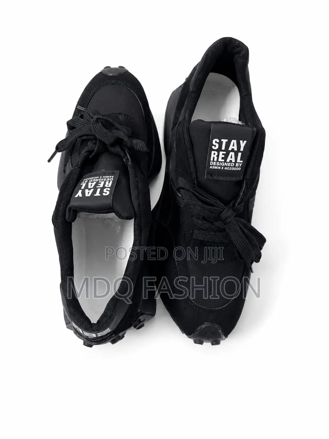 Premium All-Black Sneakers