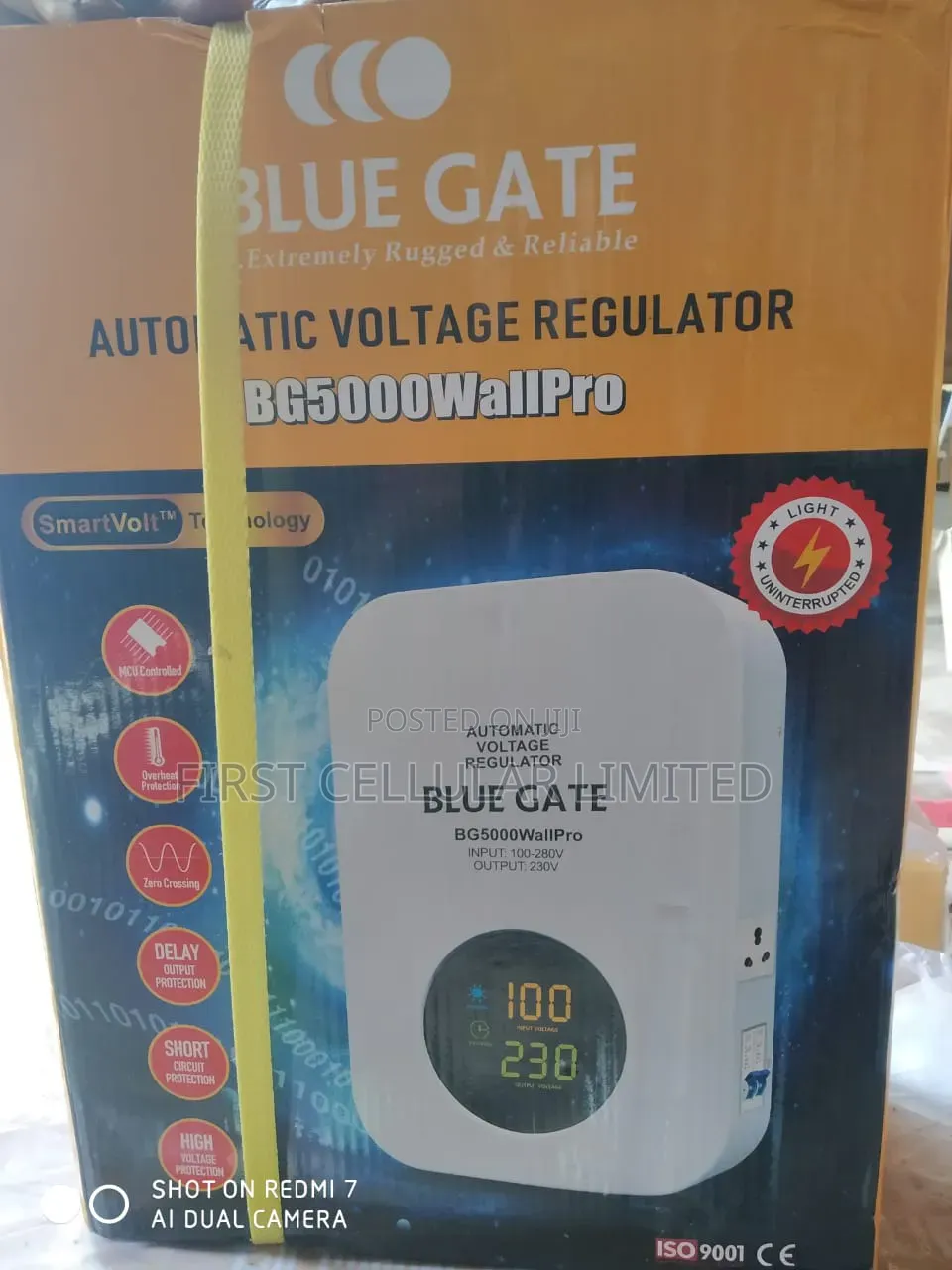 Blue Gate 5kva WALL MOUNTED Digital Stabilizer