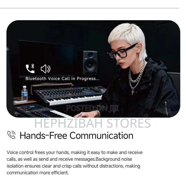 AI Next Generation Smart Recording Glasses With Charging Case