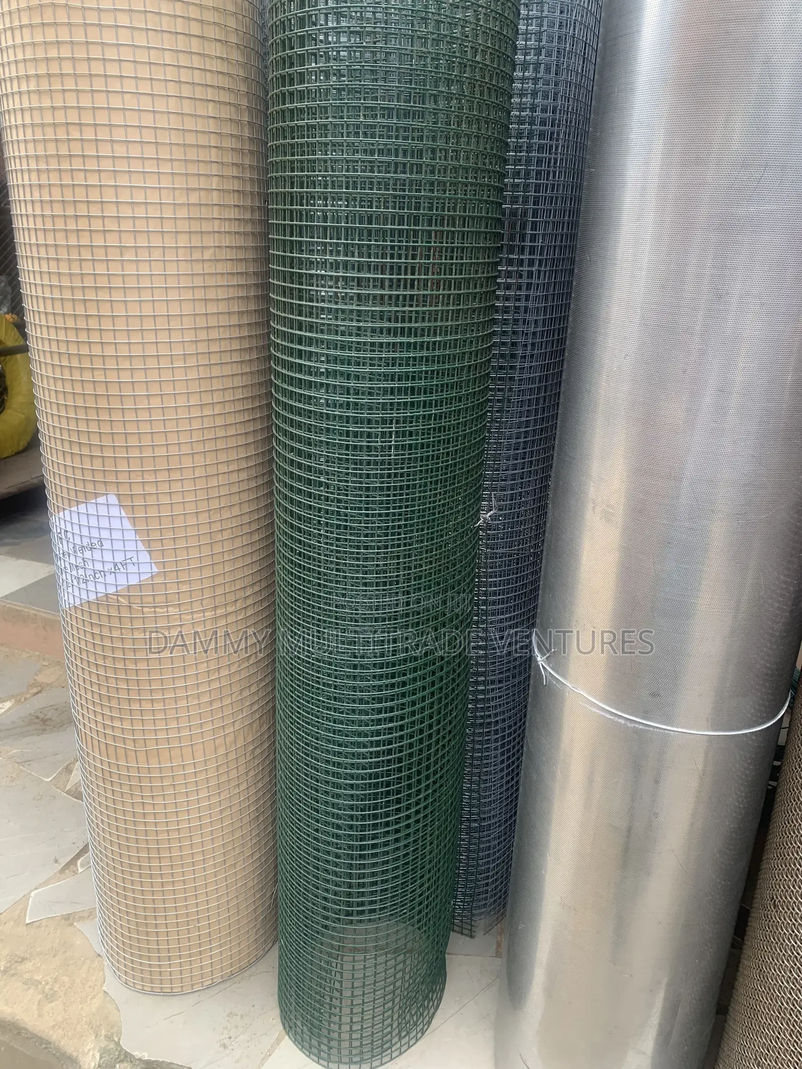 4ft by 20m Green Welded Wire Mesh Roll
