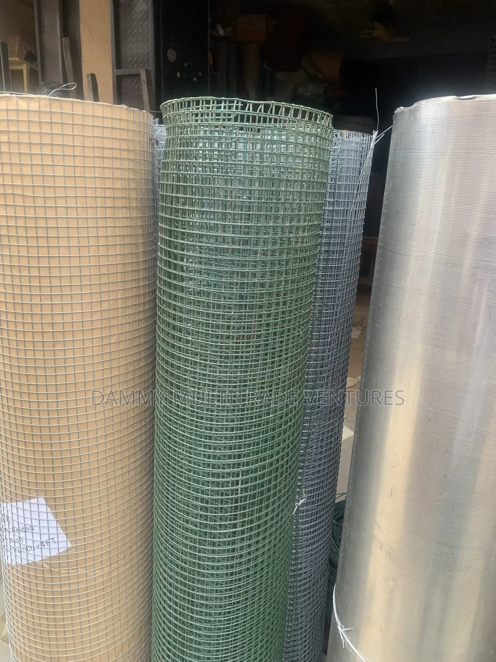 4ft by 20m Green Welded Wire Mesh Roll
