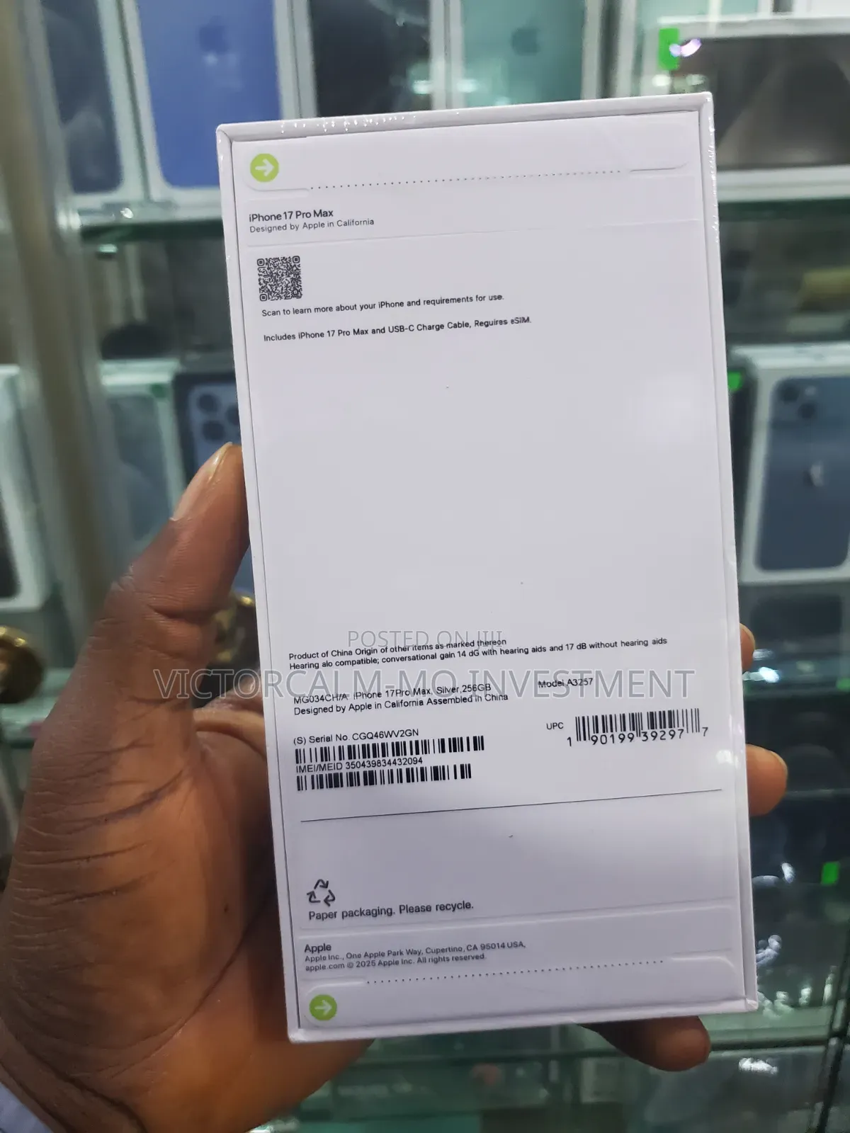 New Apple iPhone 17 Pro Max 512 GB