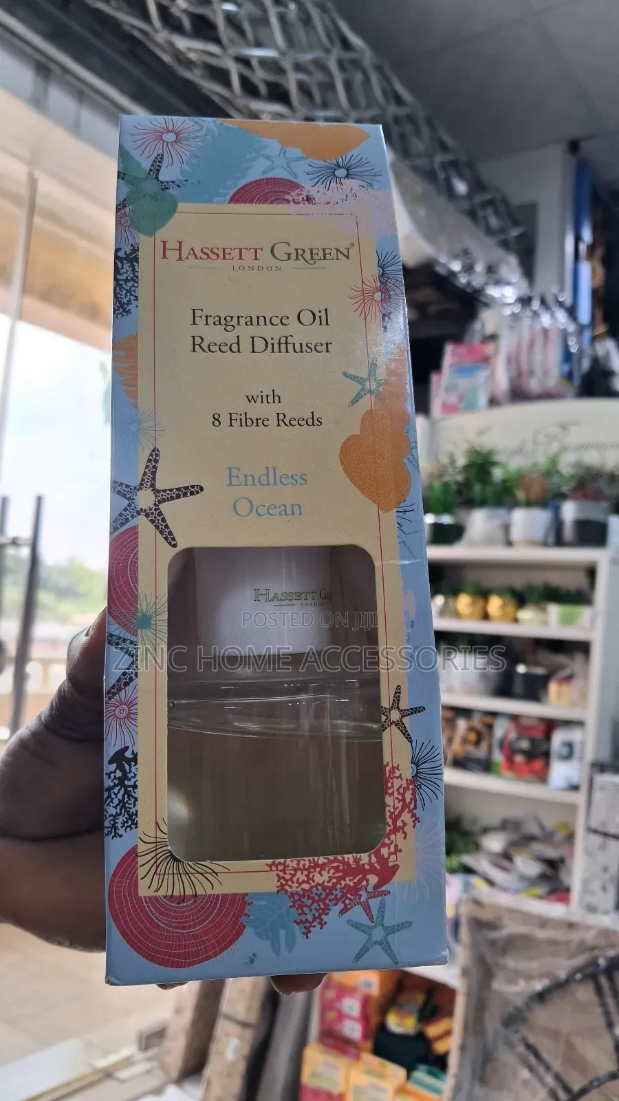 Hasset and Green Reed Diffuser