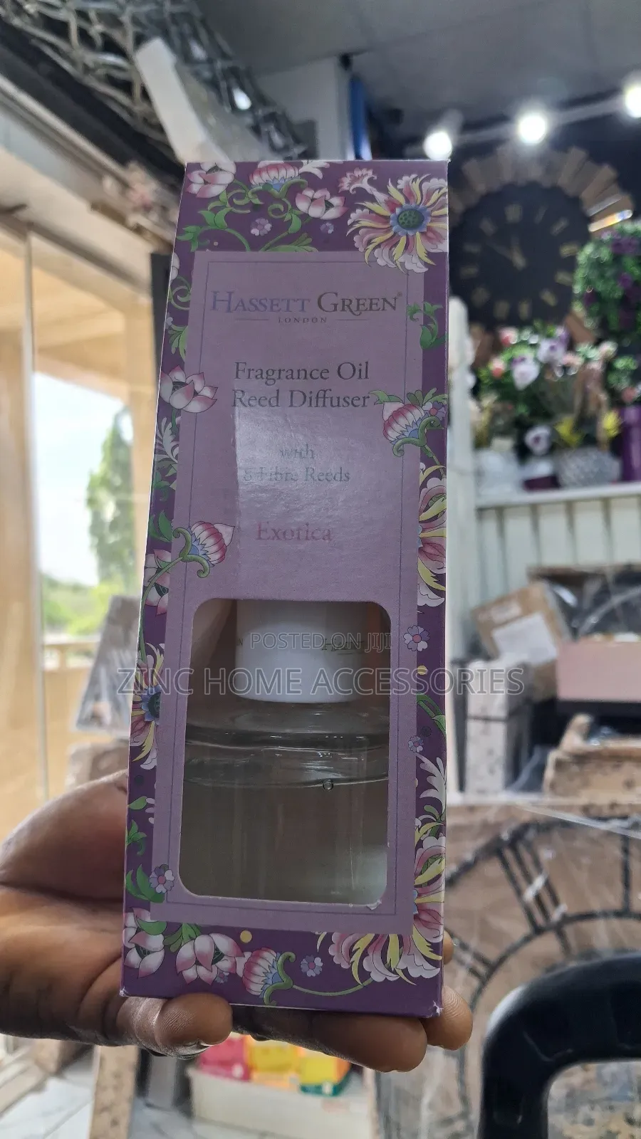 Hasset and Green Reed Diffuser