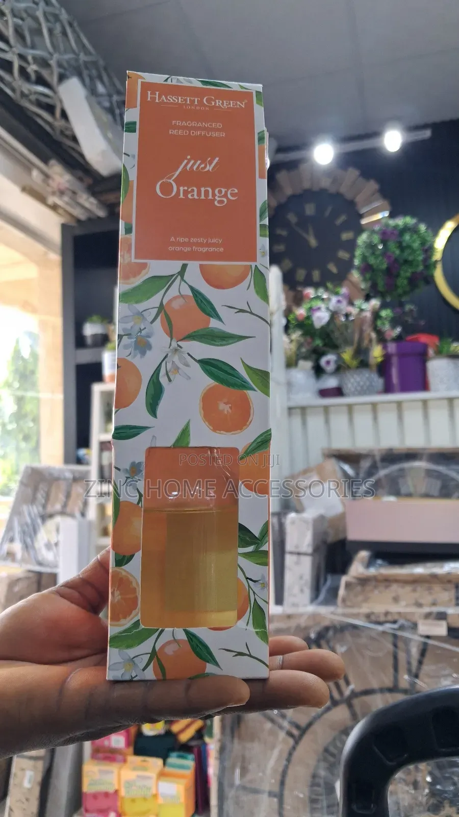 Hasset and Green Reed Diffuser