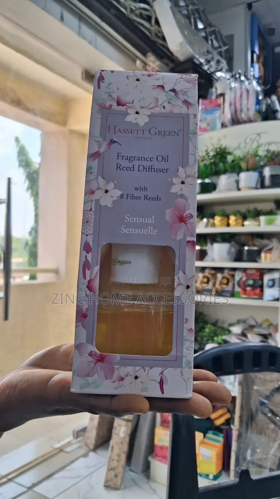 Hasset and Green Reed Diffuser