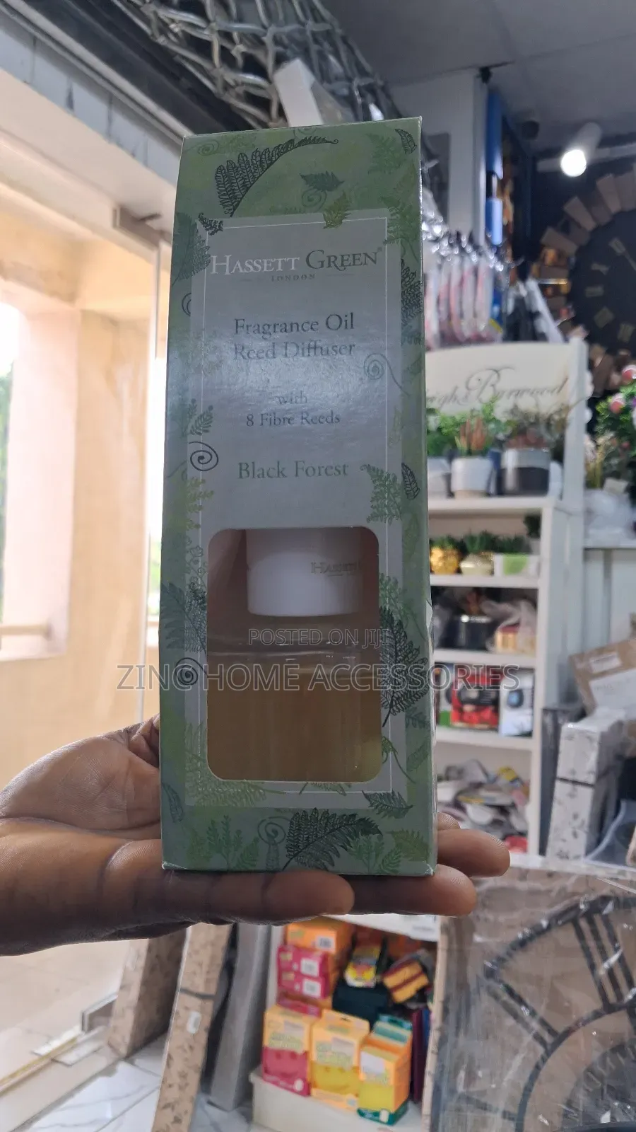 Hasset and Green Reed Diffuser