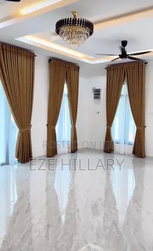 Premium Black Curtain Rods Rails – Strong Durable