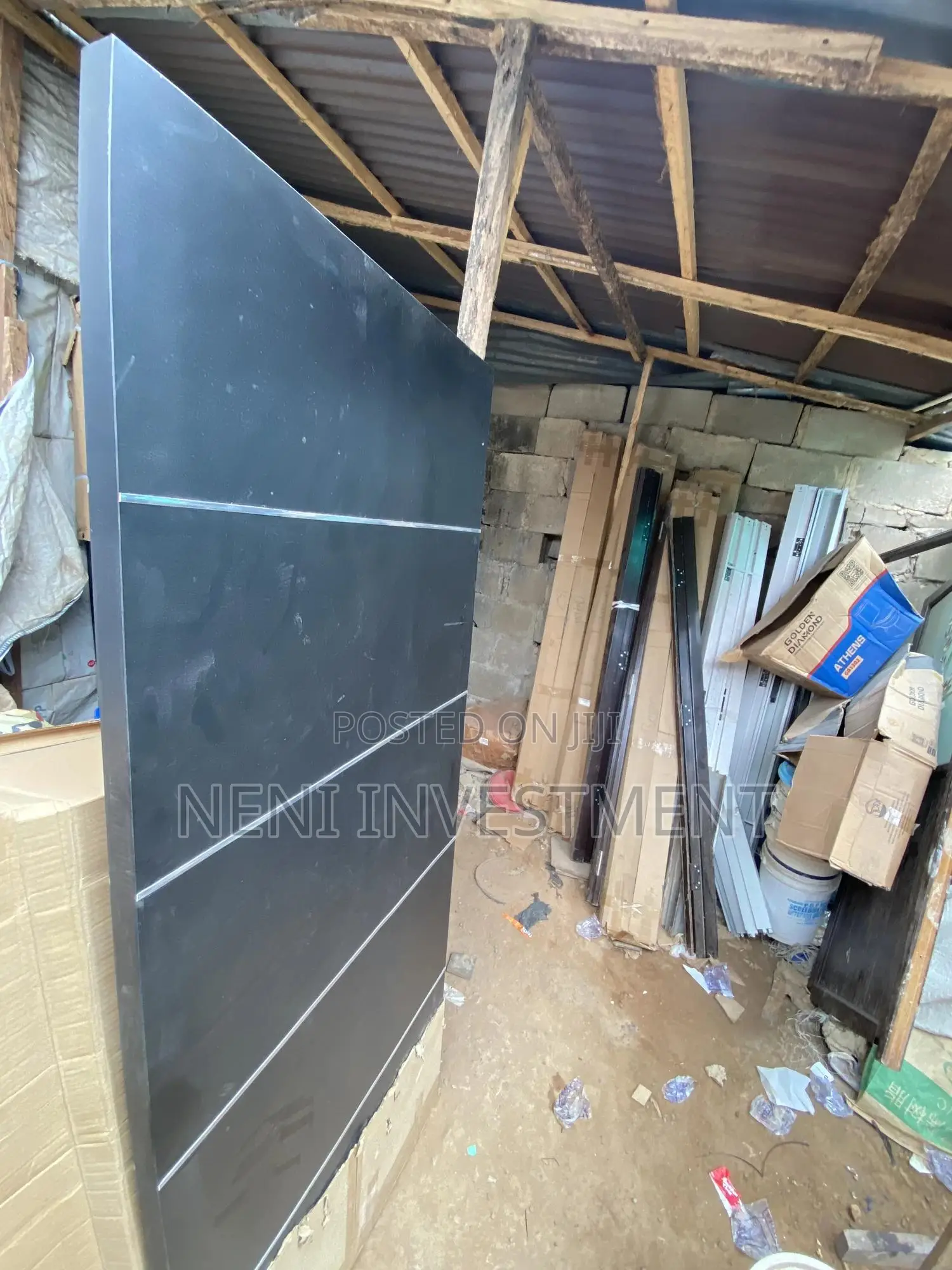 40mm Thick HDF Wooden Door