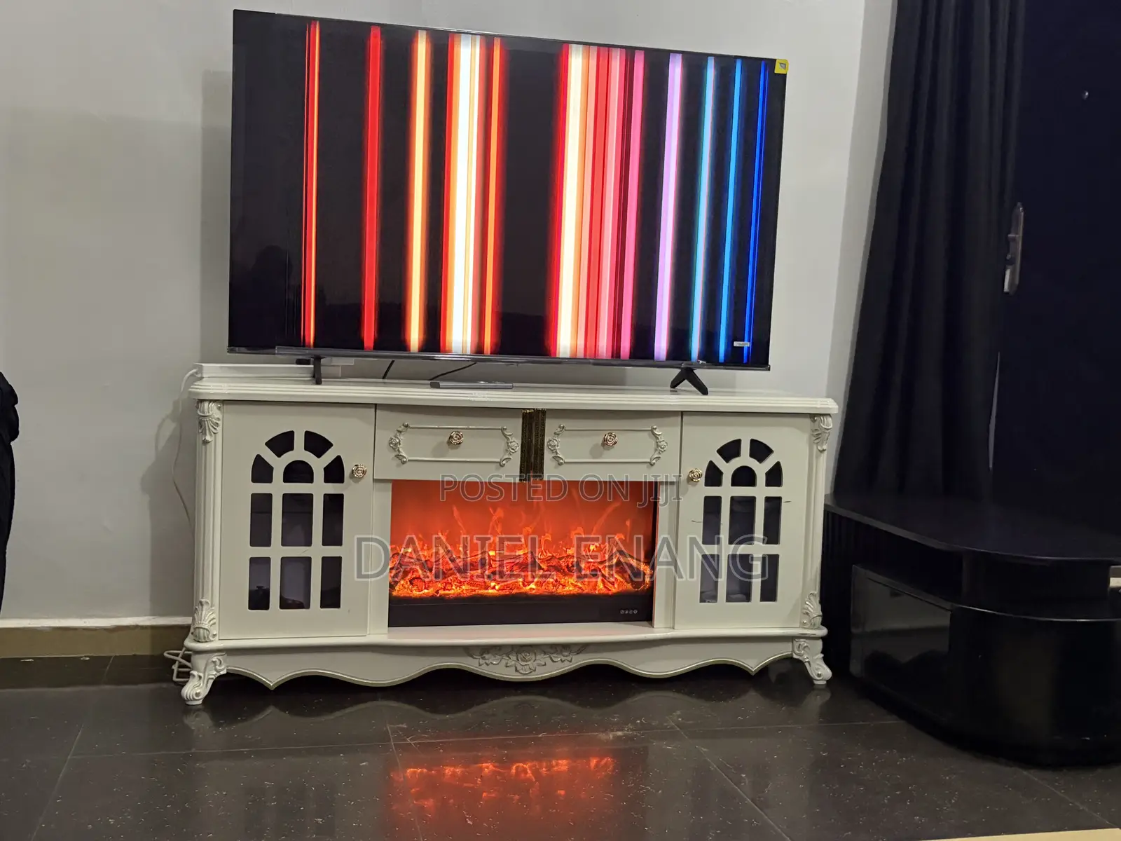 Fireplace TV Stand