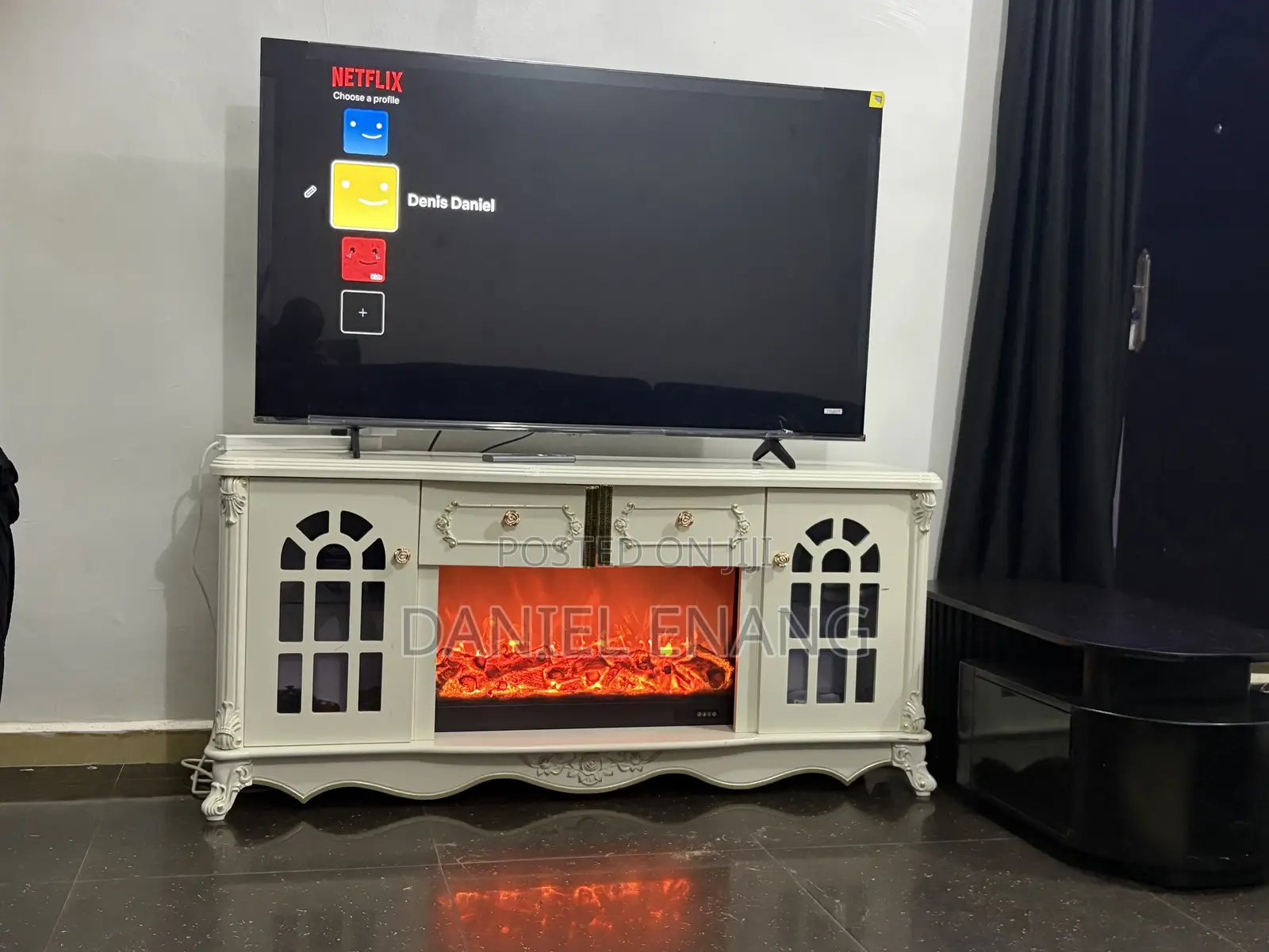 Fireplace TV Stand