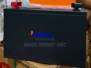 8kWh 24V HAISIC Lithium Battery With Smart LCD Display