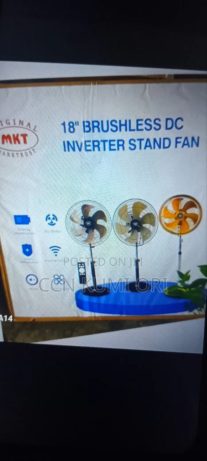 MKT 18-Inch Industrial Fan