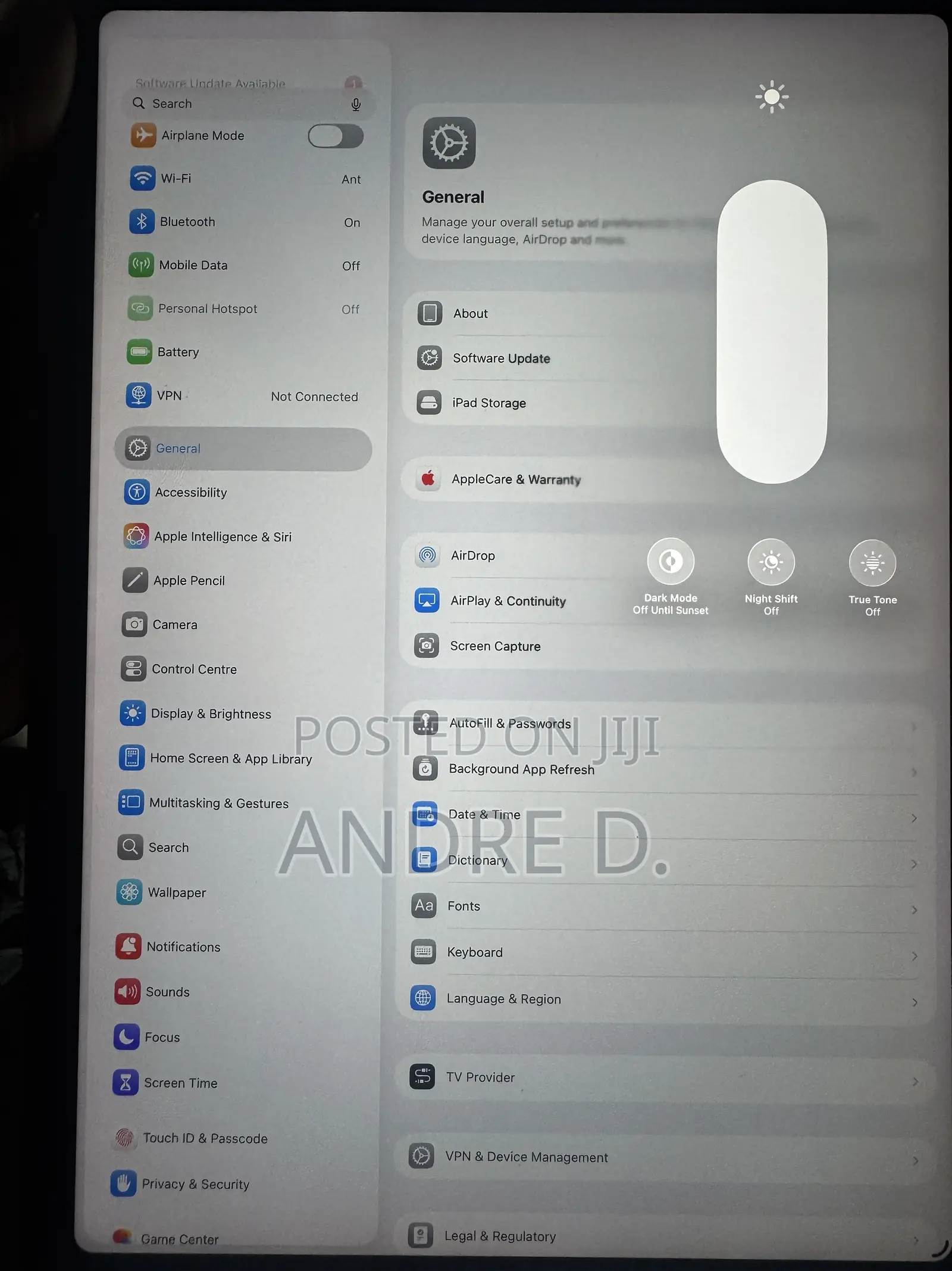 Apple iPad Air 64 GB Silver