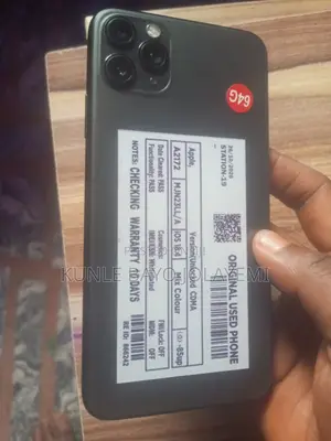 Apple iPhone 11 Pro Max 64 GB Black