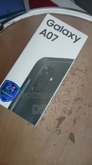 New Samsung Galaxy A07 128 GB Black