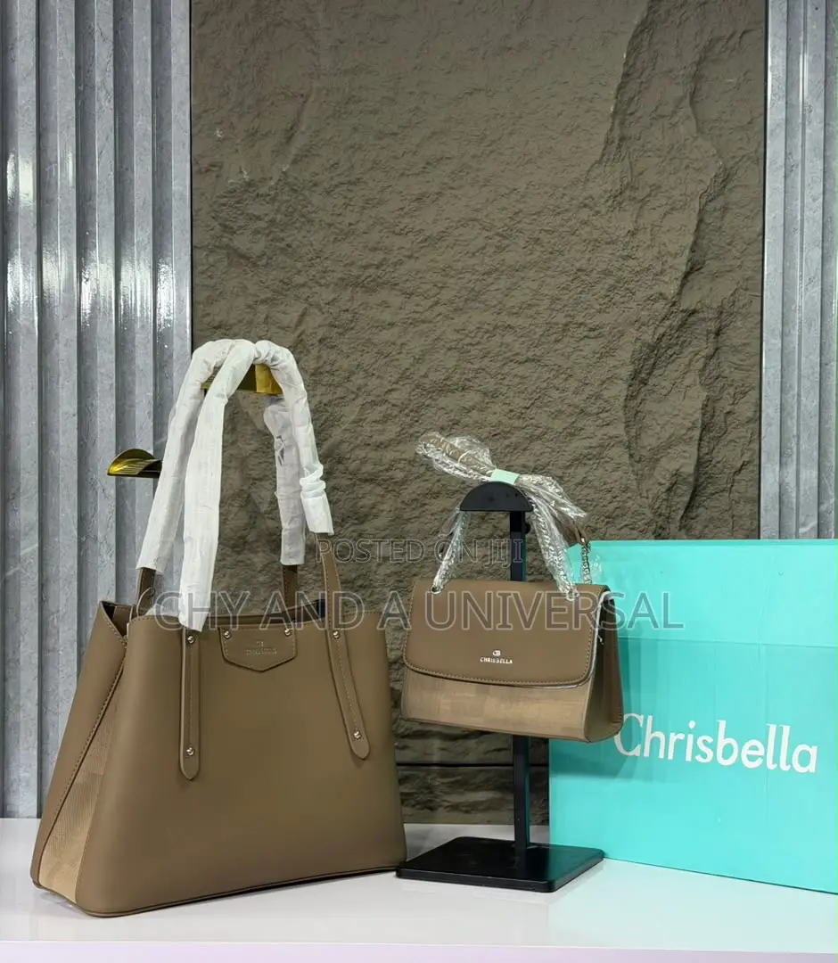 Chrisbella Two Toned 2 in 1 Handbag