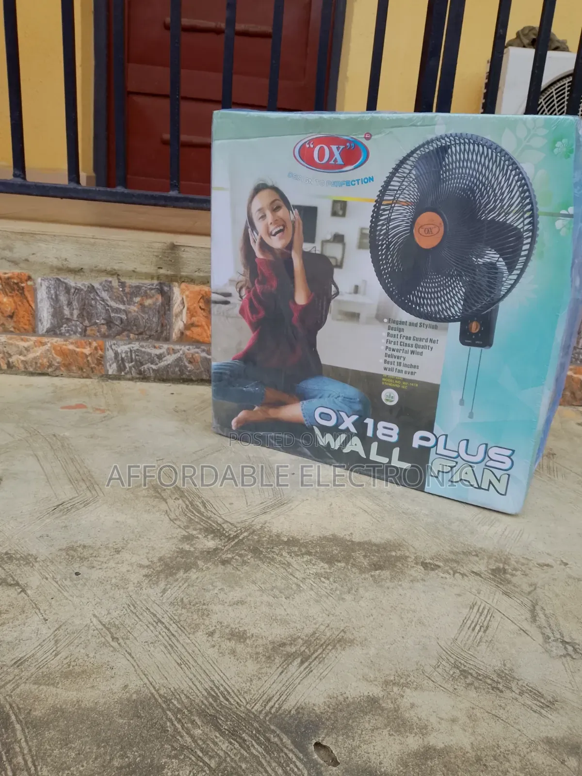 New Ox 18" Plus Wall Fan