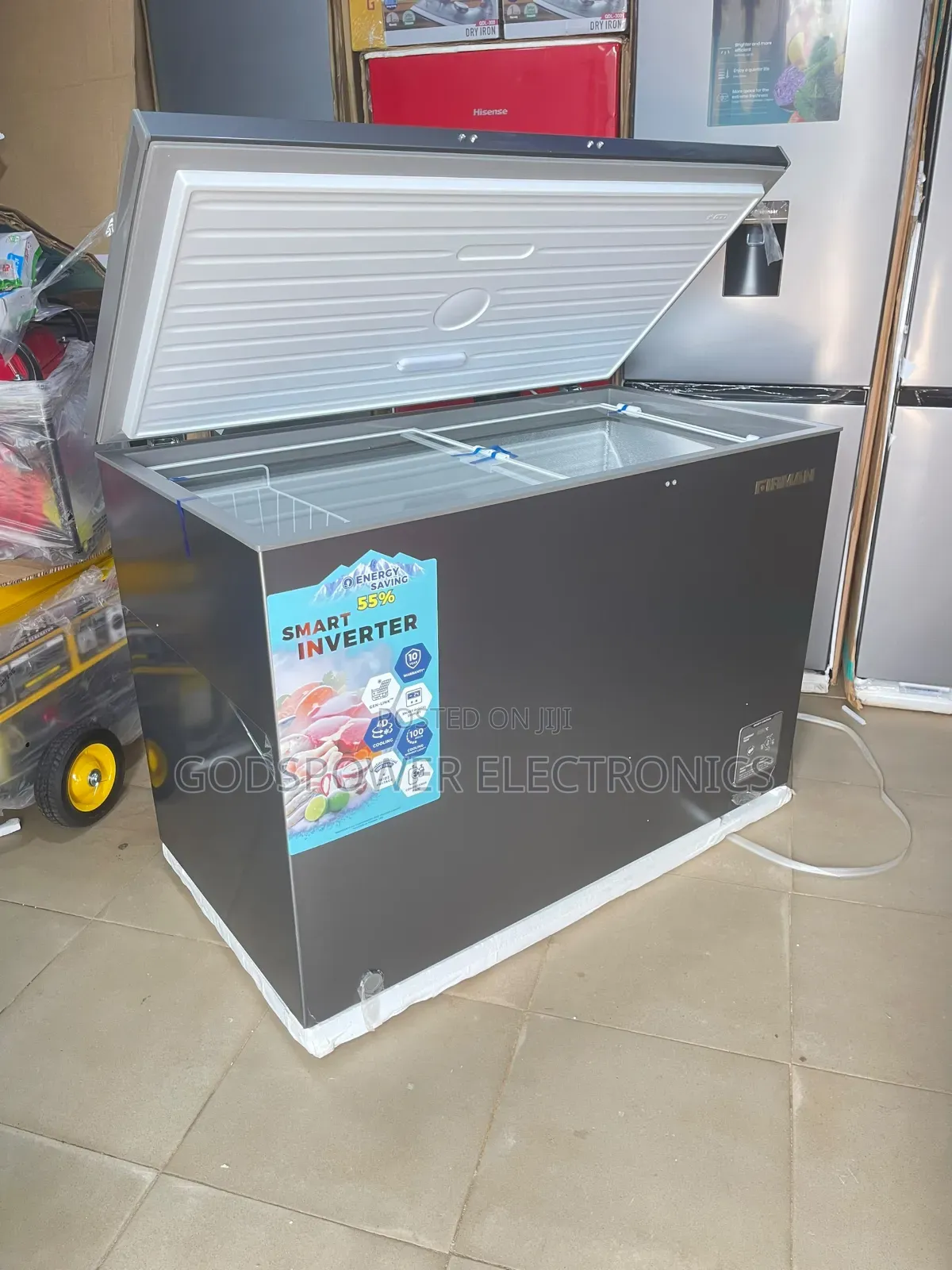 Firman 300L Inverter Solar Chest Freezer+ 10 Years Warranty