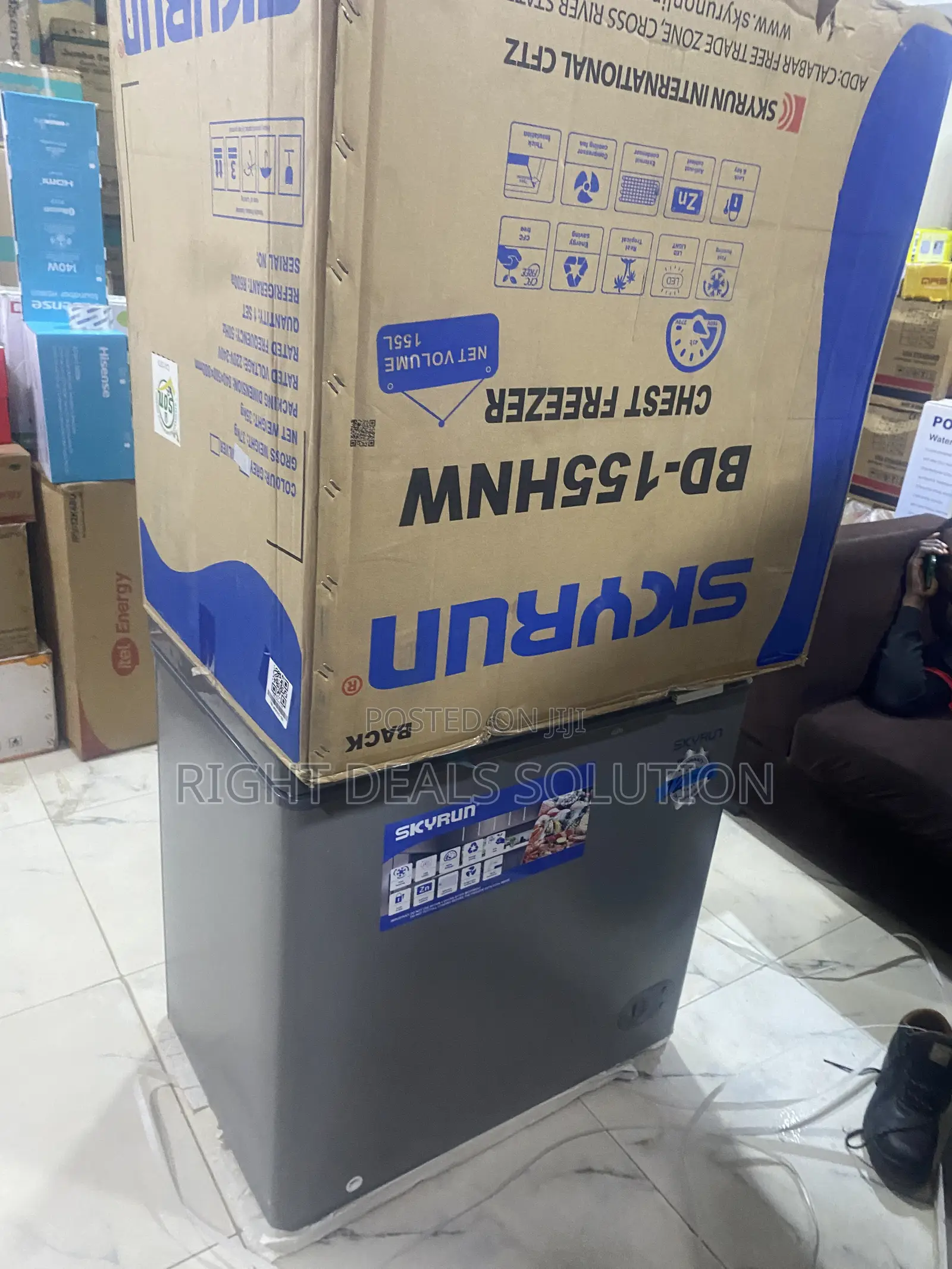 Skyrun Freezer With Fast Cooling