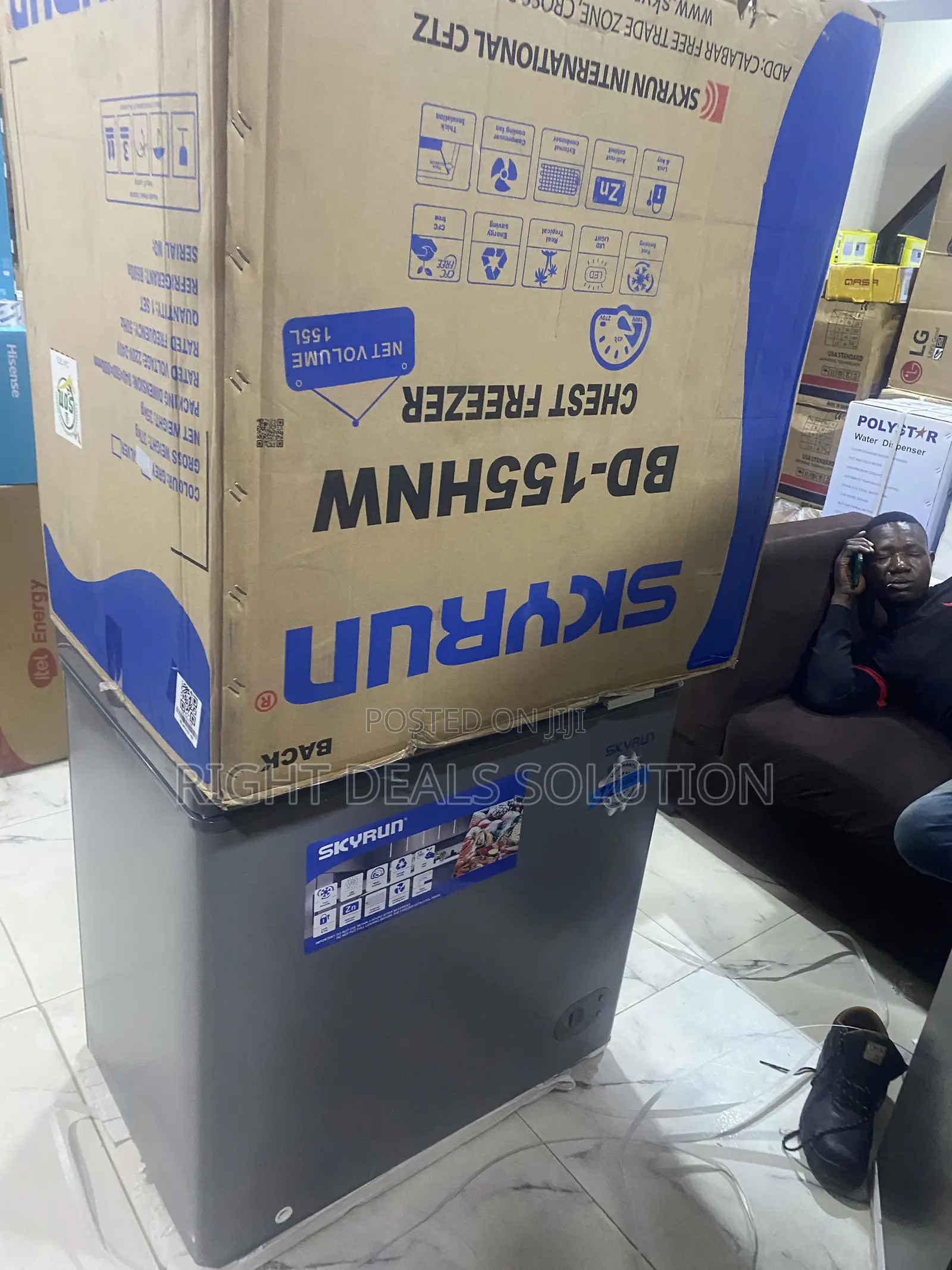 Skyrun Freezer With Fast Cooling