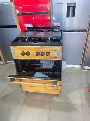 Maxi Made in Turkey 6060 3b+1p Wood Standing Gas Cooker