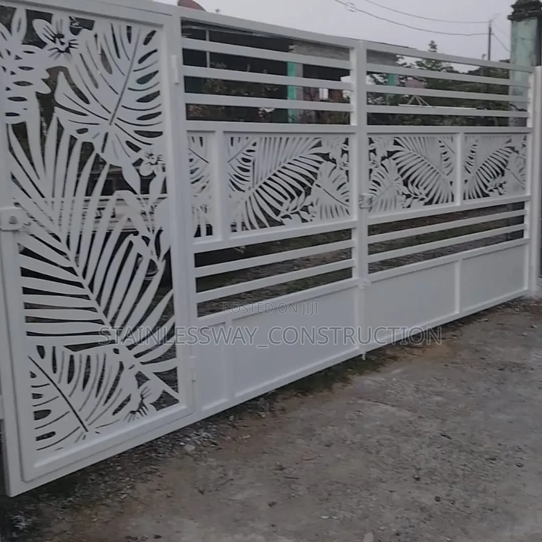 Lasercut Gate at Jabi