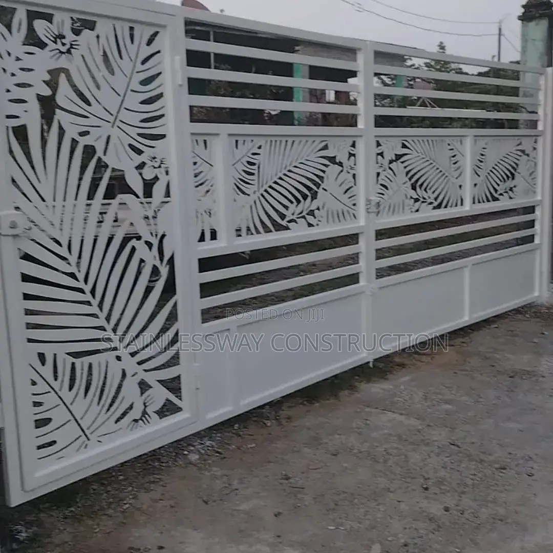 Lasercut Gate at Jabi