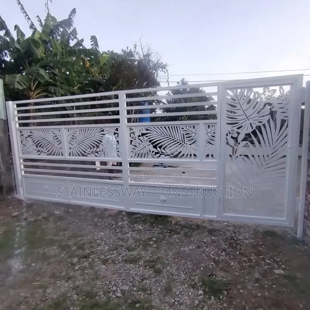 Lasercut Gate at Jabi