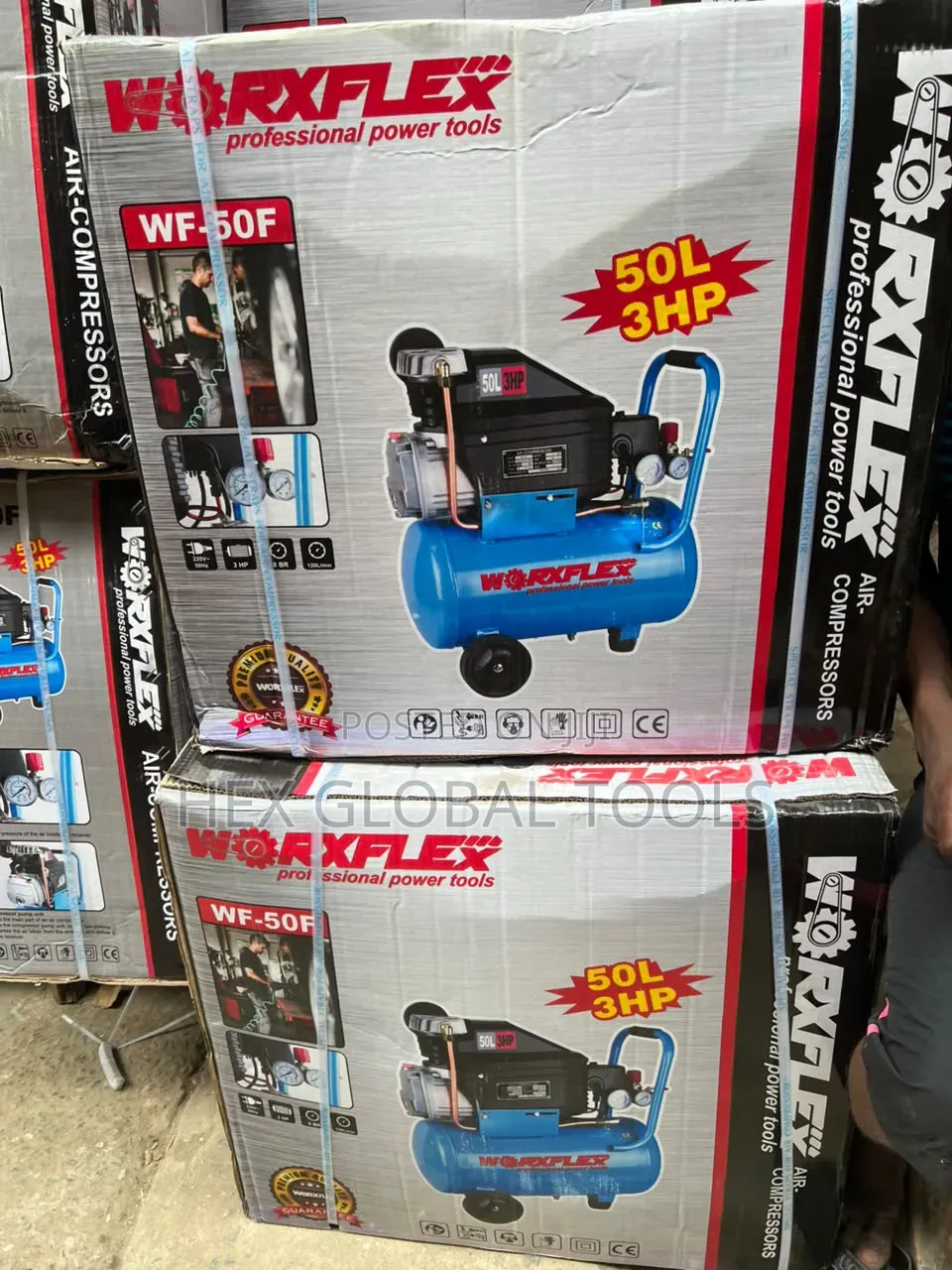 WORXFLEX 50L Air Compressor Machine