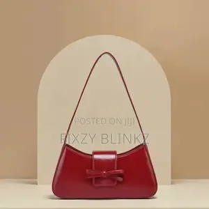 Red Portable Hand Bags