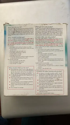 Orasure Technology Hiv Test Kit
