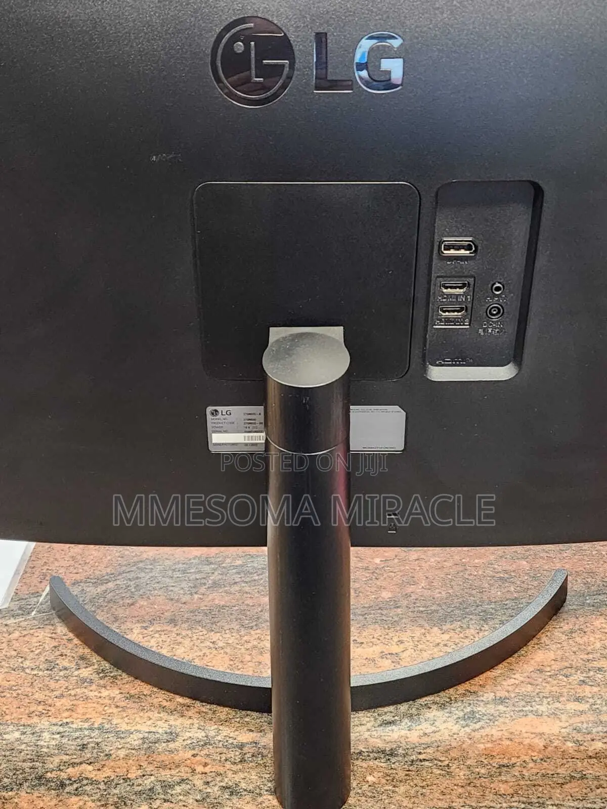LG QHD 27 Inch- IPS Frameless Monitor