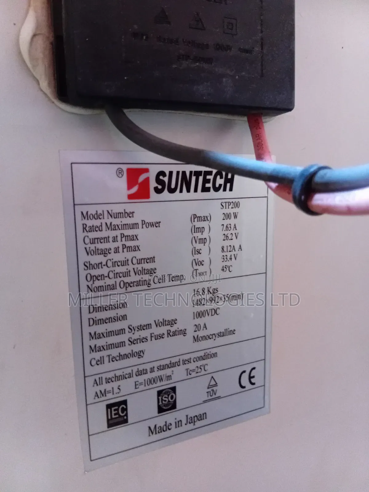 Suntech 2000w Canadian Solar Panel