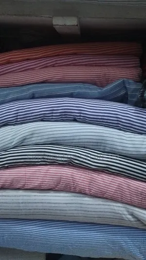 Flower and Stripes Linen Materials