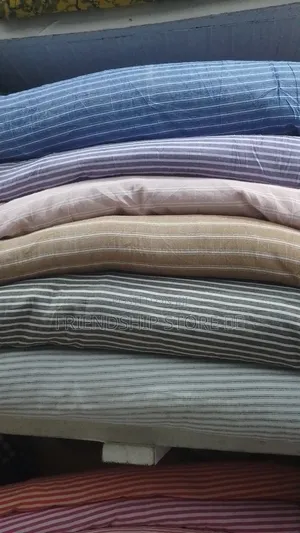 Flower and Stripes Linen Materials