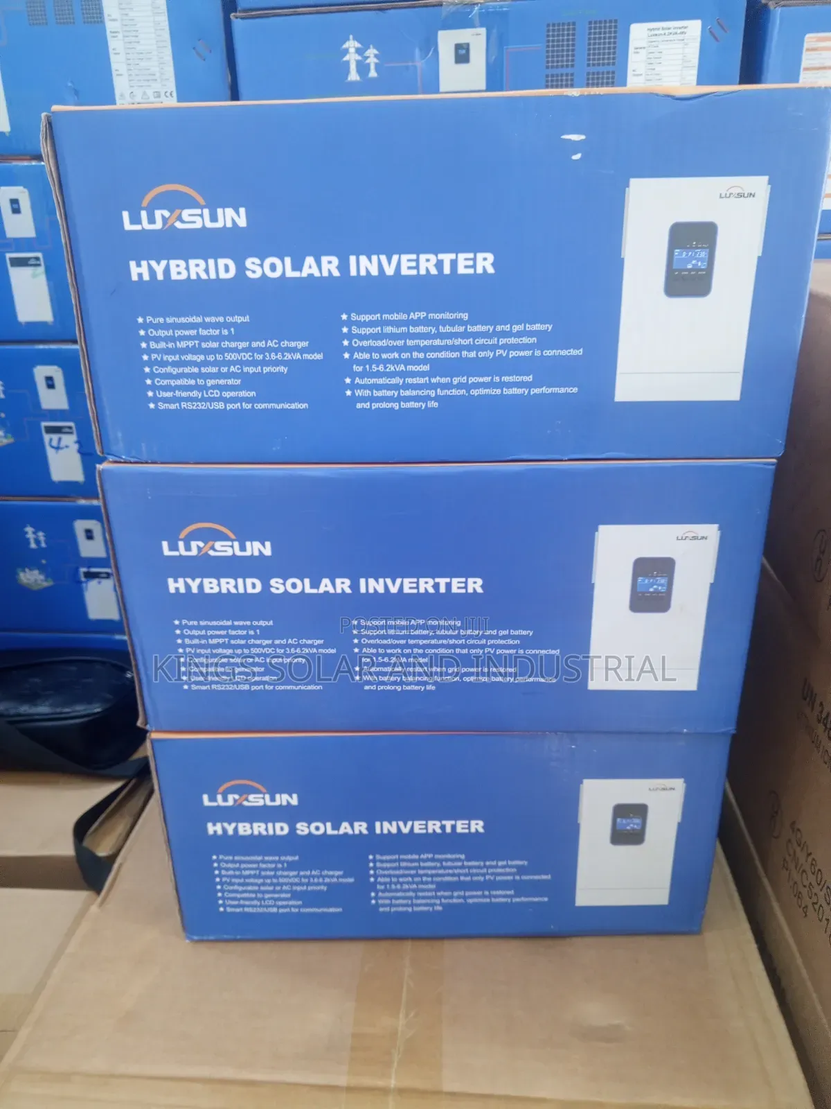 Hybrid Inverter 1.2kva 12v Luxsun