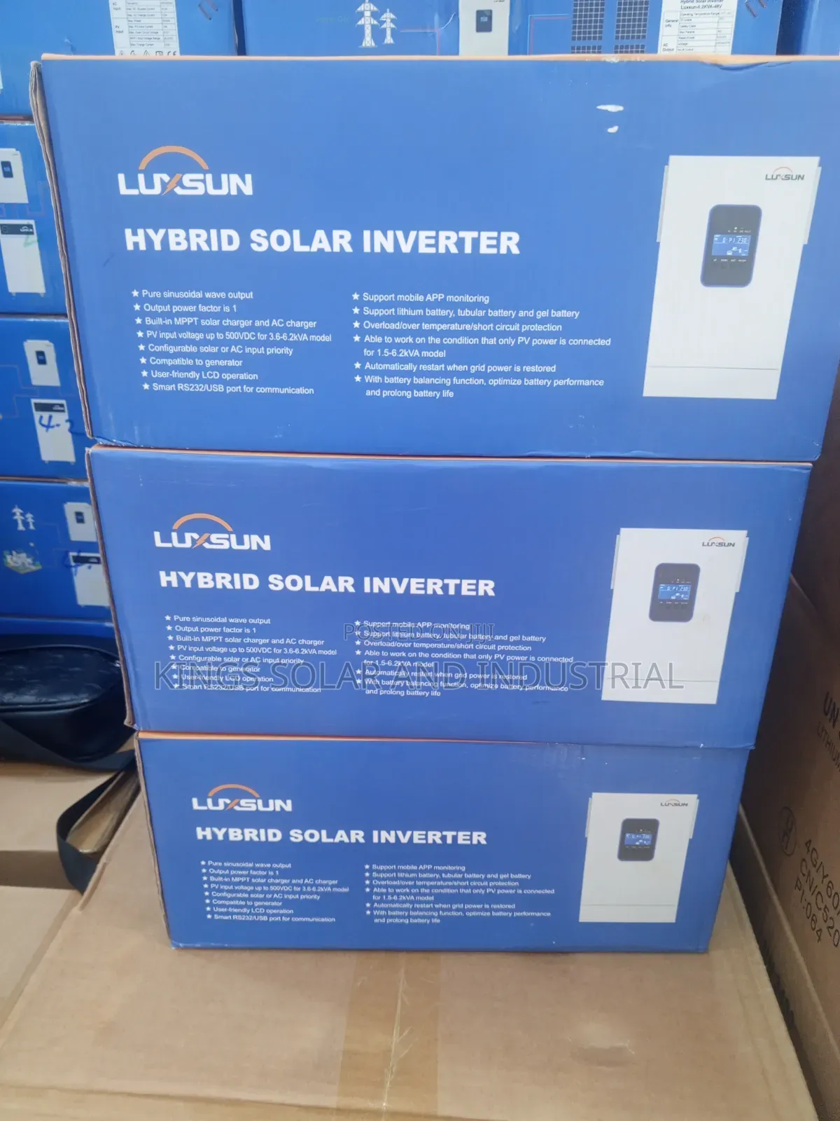 Hybrid Inverter 1.2kva 12v Luxsun
