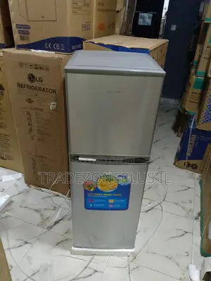 Polystar Double Door Fridge With Top Freezer