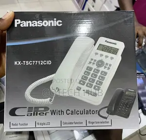 Panasonic Display Wired Intercom Phone KX-TSC7712CID