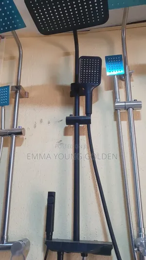 Quality Black Standing Shower With Temperature