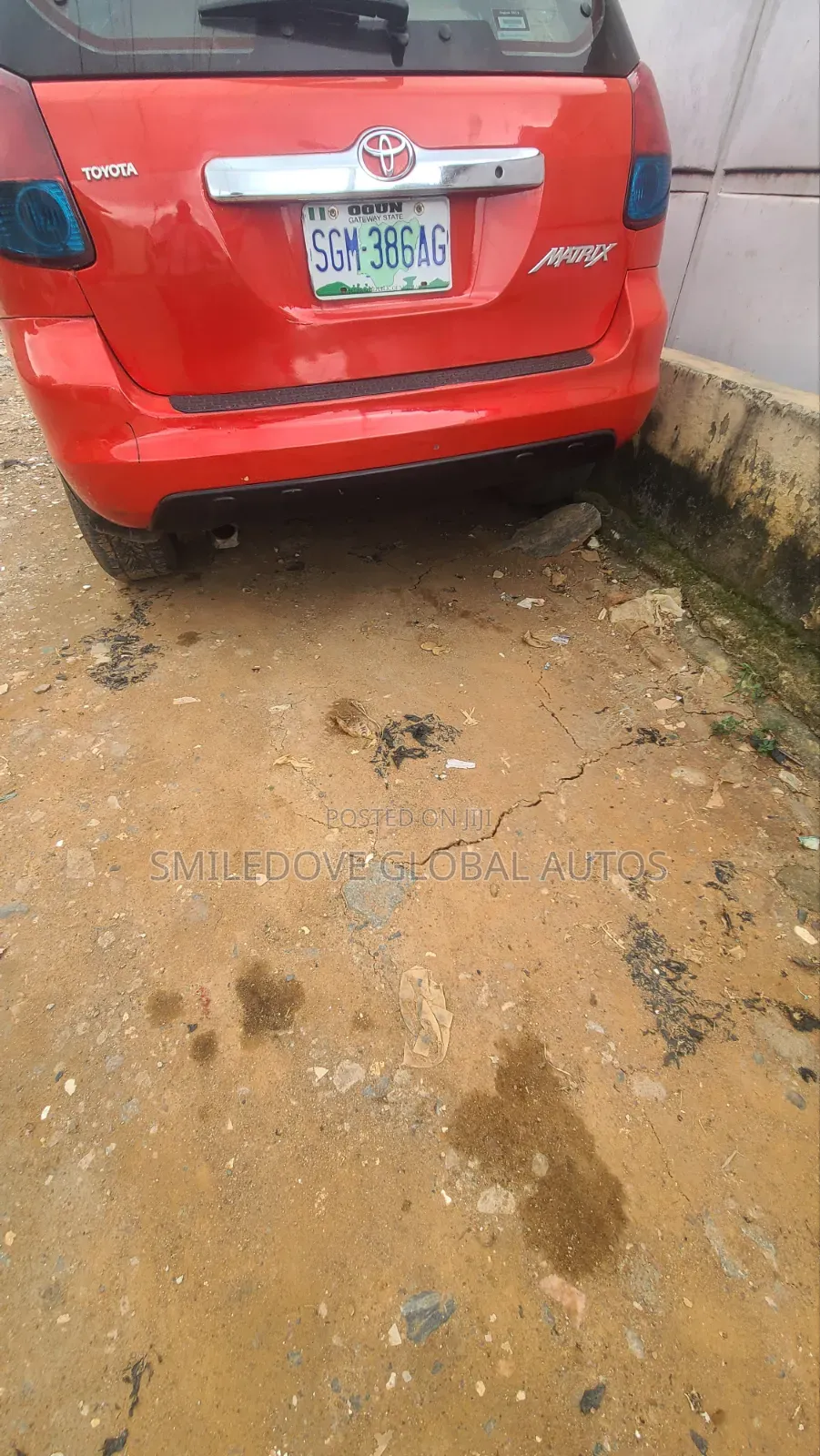 Toyota Matrix 2003 Red