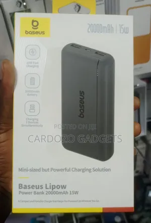 Baseus Powerbank 20,000mAH