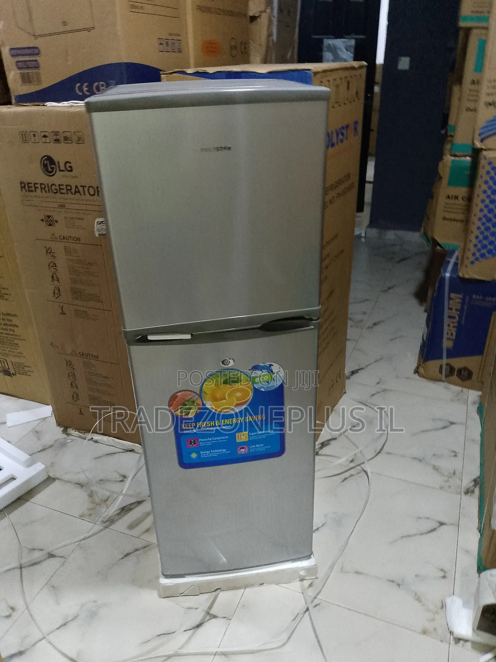Polystar Double Door No Hassle Refrigerator