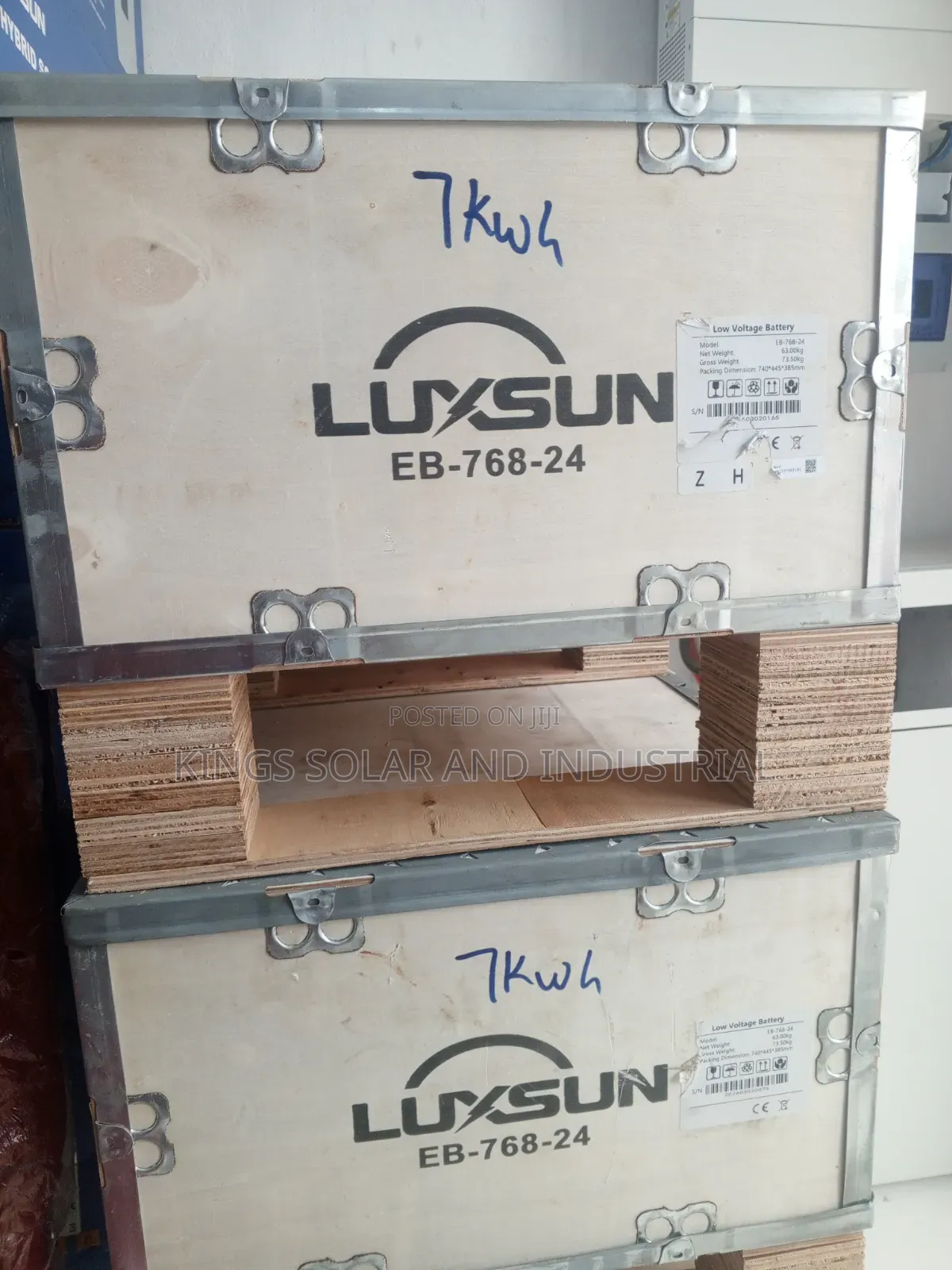 Luxsun Lithium Battery 24v 7kwh