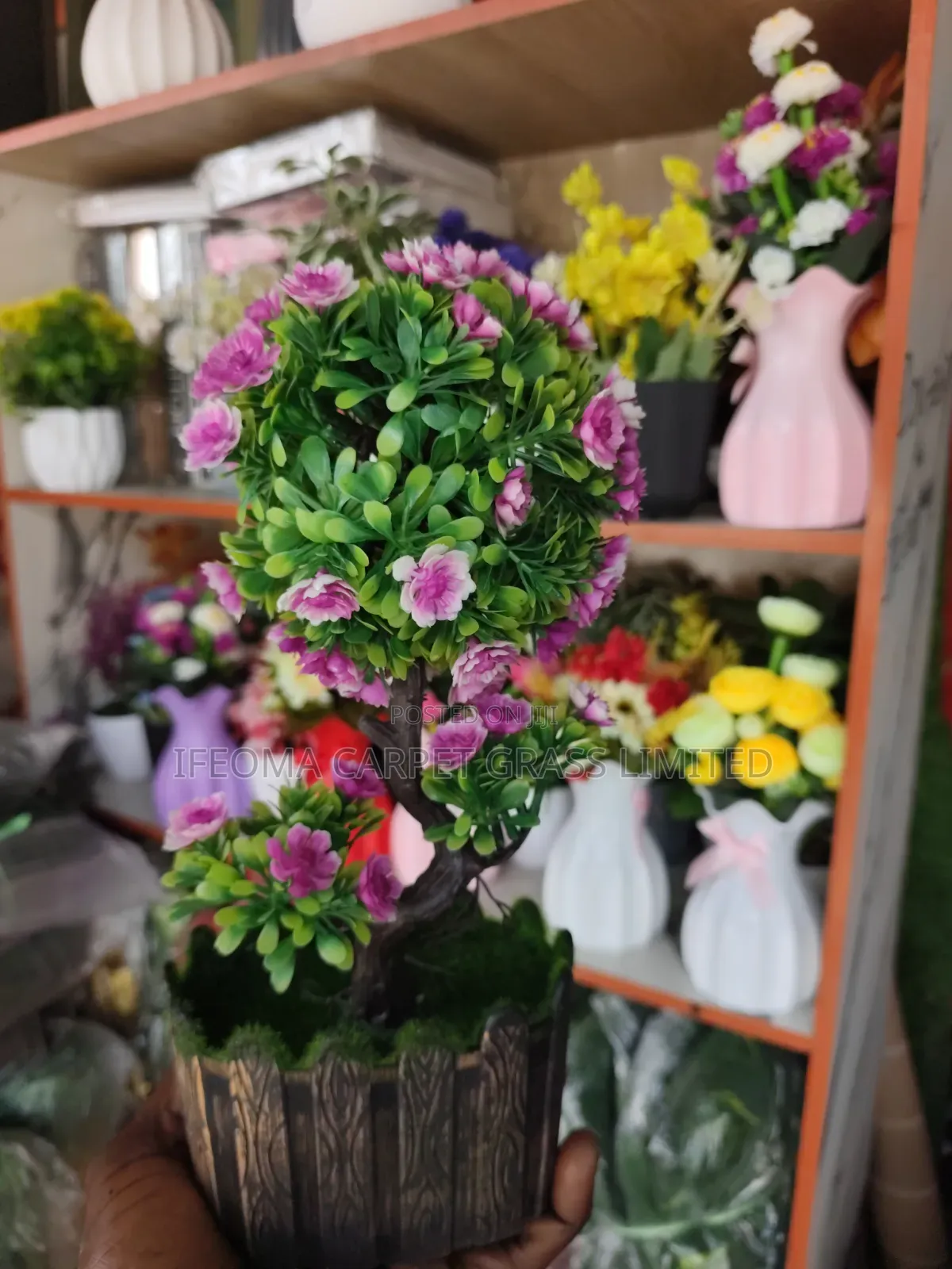Cup Flowers. Available in Different Sizes and Flowers .
