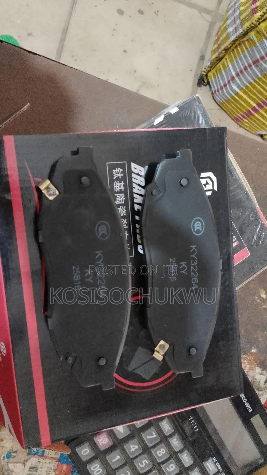 Brake Pads, Engine Bearings
